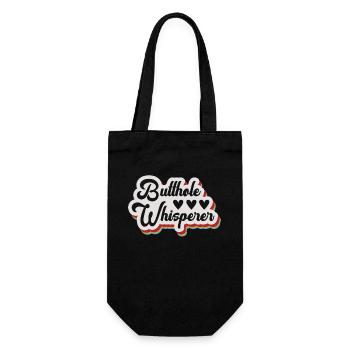Chuchoteur de trou du cul - Sac à bouteille - noir - Devant
