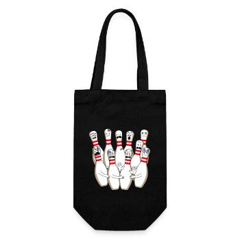 Bowler Sport Hobby Quilles de bowling - Sac à bouteille - noir - Devant