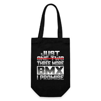 Just One More Bmx I Promise Bmx Bike Bmx Fahrrad - Gift Bag for Bottles - black - Front