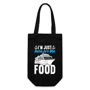 Cruise Holiday Cruise Ship - Gift Bag for Bottles - black - Front