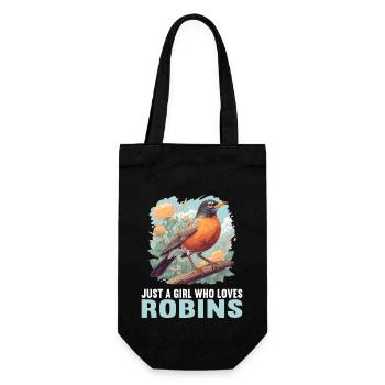 Robin Rotkehlchen - Gift Bag for Bottles - black - Front