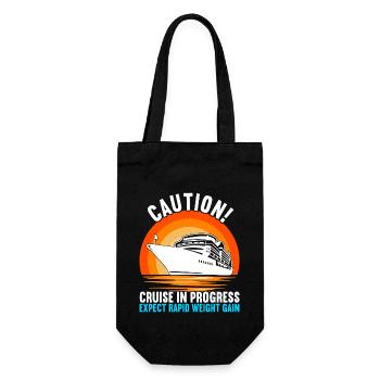 Croisière Vacances Bateau de croisière - Sac à bouteille - noir - Devant