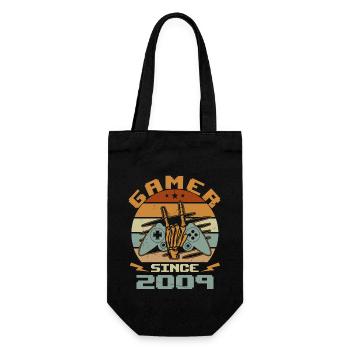 Gamer Since 2009 - Gaming Cadeau Anniversaire 2009 - Sac à bouteille - noir - Devant