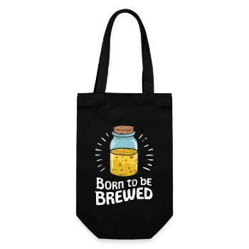Vorteile Von Kombucha Für Brewer Maker Tea Lover - Geschenkbeutel für Flaschen - Schwarz - Vorne