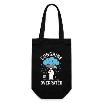 Emo Revival and Alternative Fashion for Scene Kids - Gift Bag for Bottles - black - Front