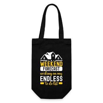 Homeowners Housewarming Party - Gift Bag for Bottles - black - Front