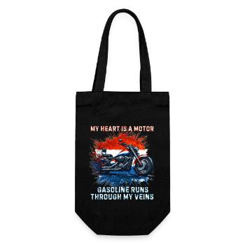 Couleurs néerlandaises pour les fans de moto - - Sac à bouteille - noir - Devant