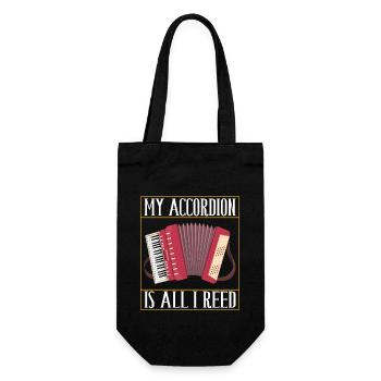 Accordéon Instrument Accordéoniste - Sac à bouteille - noir - Devant