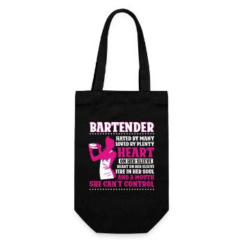 Barman Mixologue Barman - Sac à bouteille - noir - Devant