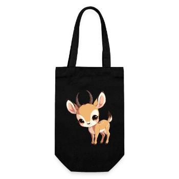 Antelope Antilopen Antilope - Gift Bag for Bottles - black - Front