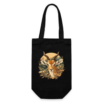 Antilope antilope antilope ouverte - Sac à bouteille - noir - Devant