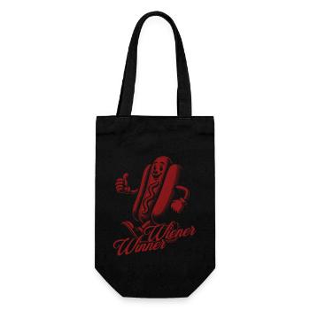Gagnant viennois Retro Vintage Design 4 juillet - Sac à bouteille - noir - Devant