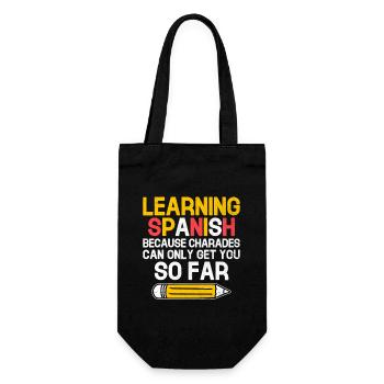 Professeur de langues étrangères École Professeurs de langues - Sac à bouteille - noir - Devant