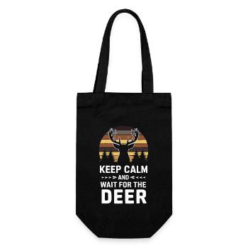 Vivez l’excitation de la chasse au cerf en forêt avec - Sac à bouteille - noir - Devant