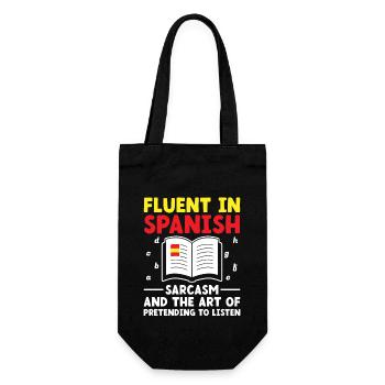 Professeur de langues étrangères École Professeurs de langues - Sac à bouteille - noir - Devant