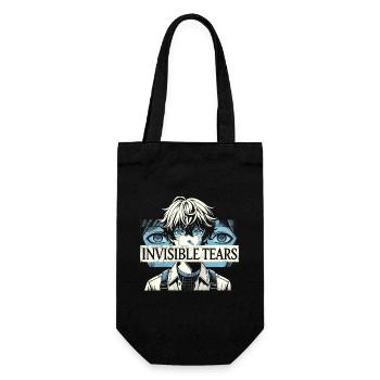 Anime Art and Goth Aesthetics for Alternative Fashion - Gift Bag for Bottles - black - Front
