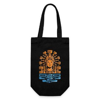 Aztec god Aztec mythology Chalchiuhtotolin - Gift Bag for Bottles - black - Front