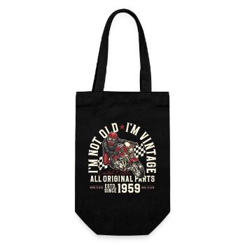 1959 Vintage Vintage moto cadeau d’anniversaire - Sac à bouteille - noir - Devant