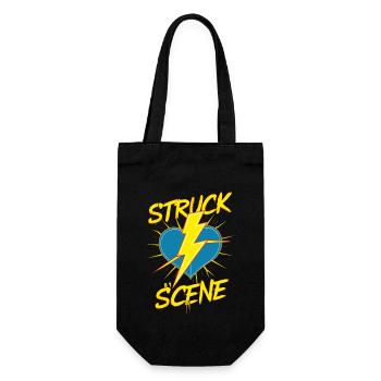 Emo Revival and Alternative Fashion for Scene Kids - Gift Bag for Bottles - black - Front