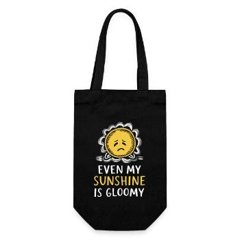 Emo Revival and Alternative Fashion for Scene Kids - Gift Bag for Bottles - black - Front