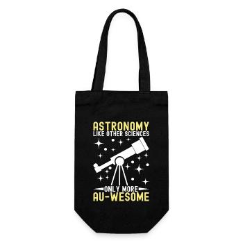 Atronome Astronomy - Gift Bag for Bottles - black - Front
