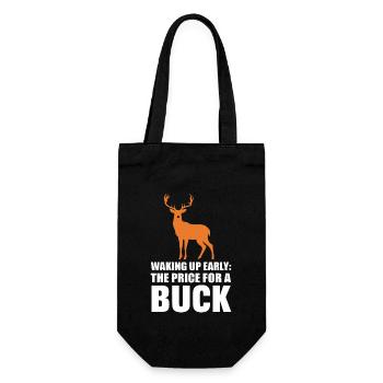 Vivez l’excitation de la chasse au cerf en forêt avec - Sac à bouteille - noir - Devant
