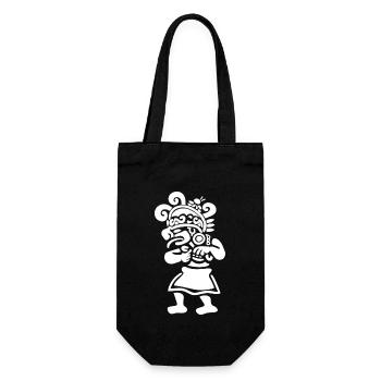 Dieu Maya Mythologie Maya Hunab Ku - Sac à bouteille - noir - Devant