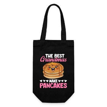 Pancake Breakfast Pancakes - Gift Bag for Bottles - black - Front