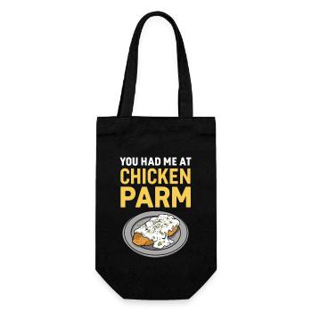 Vous m’avez eu au Chicken Parm Italian - Sac à bouteille - noir - Devant