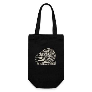 Pyrotechnics are not a crime - Meme Spruch - Gift Bag for Bottles - black - Front