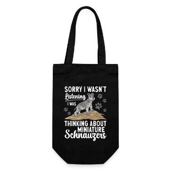 Schnauzer nain Chien Schnauzer - Sac à bouteille - noir - Devant