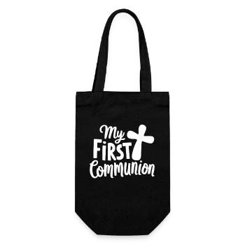 Ma première communion Conception solennelle - Sac à bouteille - noir - Devant