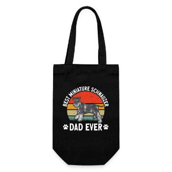 Schnauzer nain Chien Schnauzer - Sac à bouteille - noir - Devant