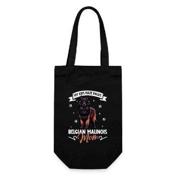 Belgian Shepherd Mama - Gift Bag for Bottles - black - Front