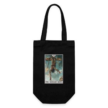 Carte de tarot Carte de tarot Le pendu - Sac à bouteille - noir - Devant