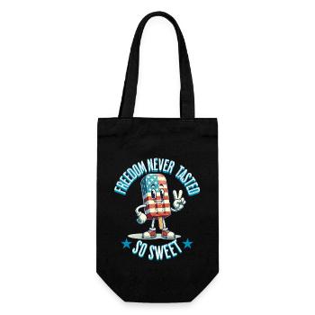Taste of Freedom 4 juillet Ice Cream Design - Sac à bouteille - noir - Devant