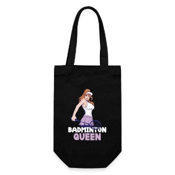 Badminton Queen - Votre passion sur le parcours - Sac à bouteille - noir - Devant