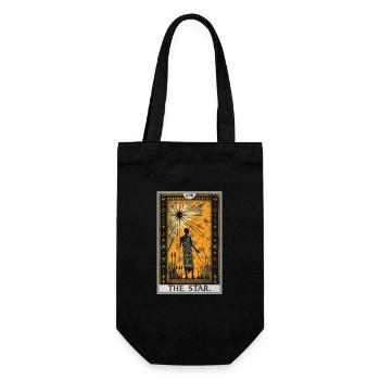 Cartes de tarot Carte de tarot L’étoile L’étoile - Sac à bouteille - noir - Devant