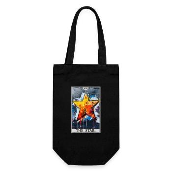 Cartes de tarot Carte de tarot L’étoile L’étoile - Sac à bouteille - noir - Devant