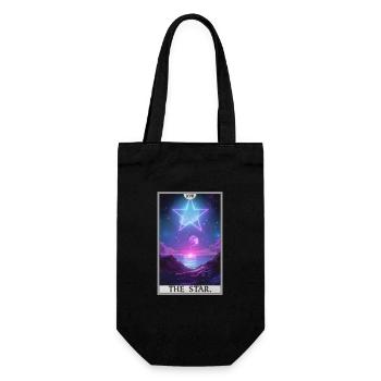 Cartes de tarot Carte de tarot L’étoile L’étoile - Sac à bouteille - noir - Devant