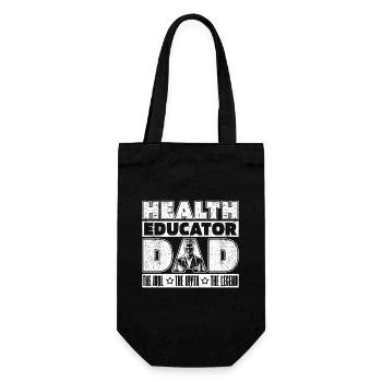 Éducateur en santé Papa L’idole L’instructeur de mythe - Sac à bouteille - noir - Devant