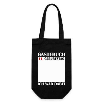 11th Birthday Girl 11 Years Boys Gift - Gift Bag for Bottles - black - Front