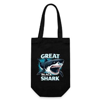 GRAND REQUIN NOIR - Sac à bouteille - noir - Devant