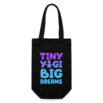 Tiny Yogi Big Dreams Méditation - Sac à bouteille - noir - Devant