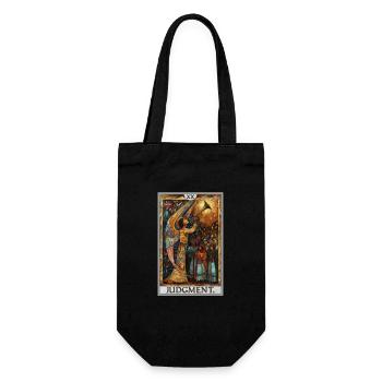 Tarotkarten Tarotkarte 20 Judgment Gericht - Geschenkbeutel für Flaschen - Schwarz - Vorne