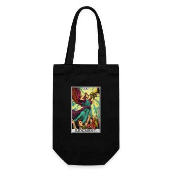 Tarotkarten Tarotkarte 20 Judgment Gericht - Geschenkbeutel für Flaschen - Schwarz - Vorne