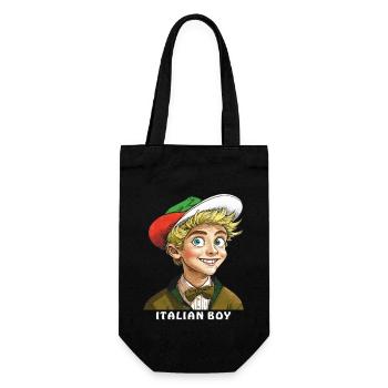 GARÇON ITALIE ITALIEN GARÇON - Sac à bouteille - noir - Devant