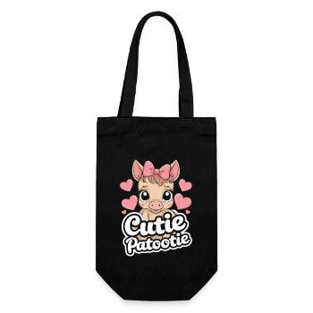 Amoureux des chevaux, soins aux poulains, équitation, passion - Sac à bouteille - noir - Devant