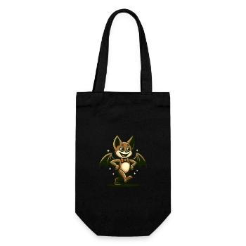 Lustige Halloween Party Gruselige Spuk Saison - Geschenkbeutel für Flaschen - Schwarz - Vorne