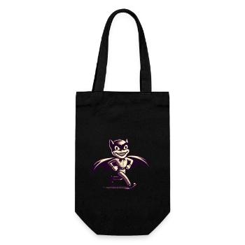 Lustige Halloween Party Gruseliger Spuk - Geschenkbeutel für Flaschen - Schwarz - Vorne